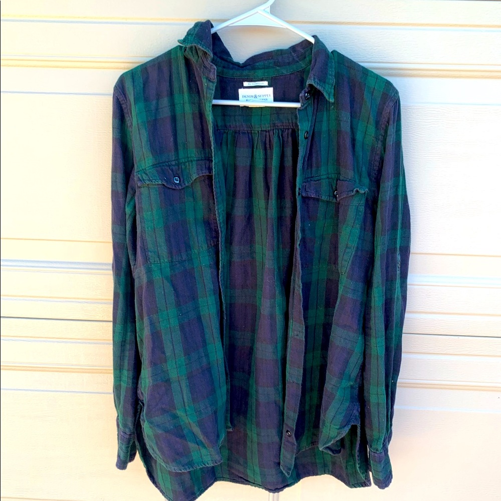 ralph lauren women’s button down size L